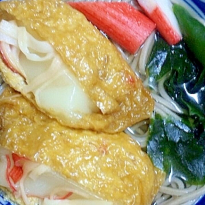 カニカマ餅いなり蕎麦 レシピ 作り方 By れんど 楽天レシピ カニカマ餅いなり蕎麦 レシピ 作り方 By れんど 楽天レシピ